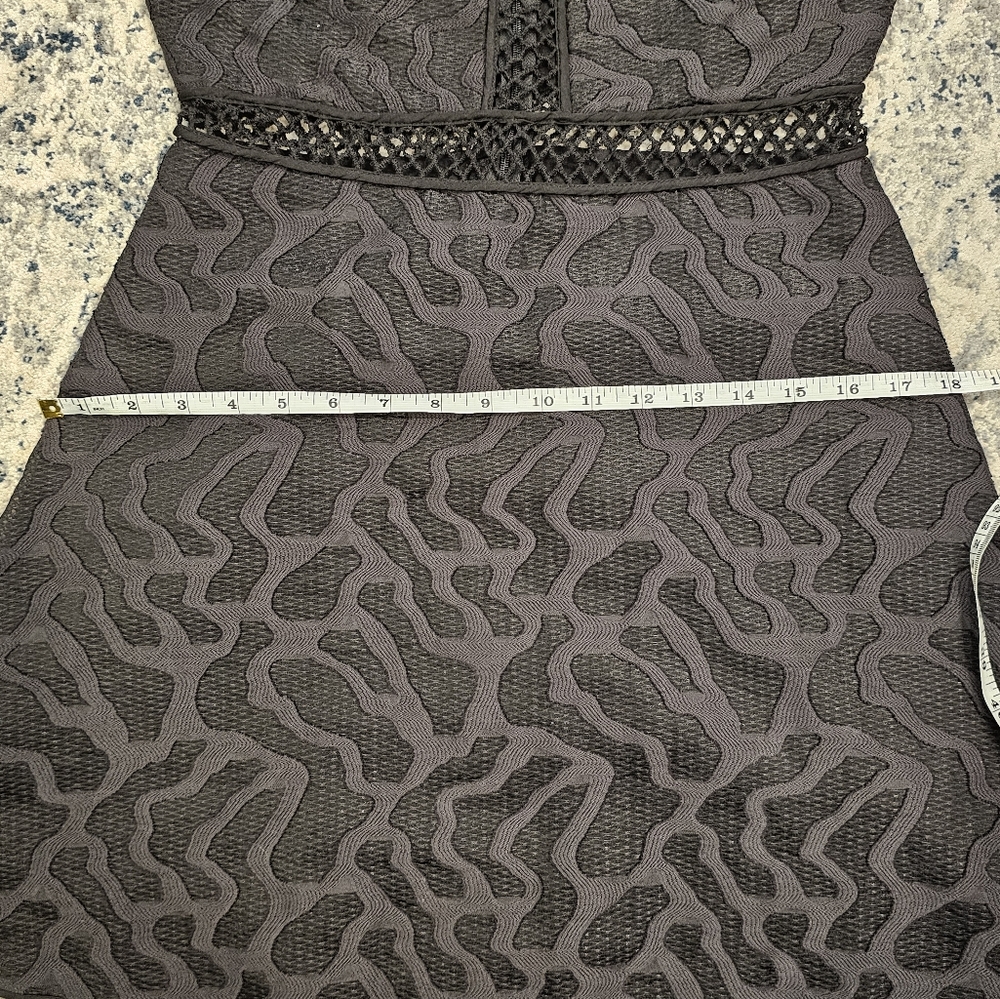 ZAC Zac Posen Zanya Long Sleeve Jacquard Cocktail Dress - Picture 9 of 9